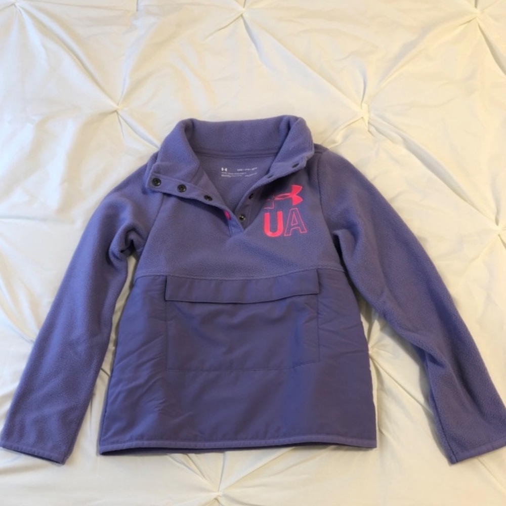 Under Armour Kids' Purple Pullover Top